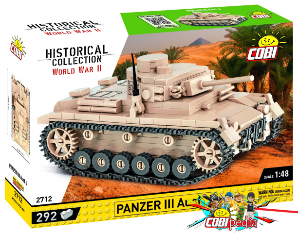 Cobi 2712 Panzer III Ausf. J (1:48)